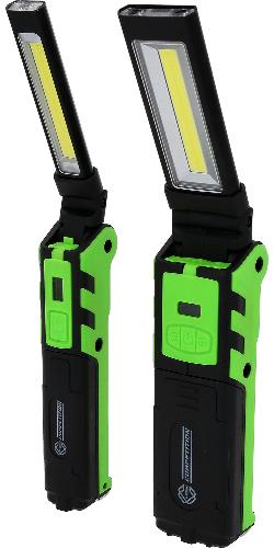 KS TOOLS COMPETITION LED-Arbeitslampen-Set 2-tlg, dimmbar, mit Powerbank