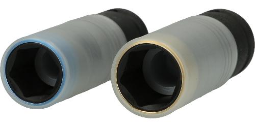 KS TOOLS SlimPOWER Alu-Felgen Kraft-Stecknuss-Satz, 2-tlg, 1/2"