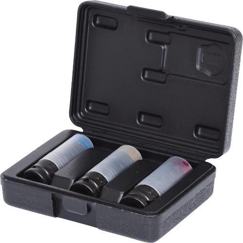 KS TOOLS SlimPOWER Impact-Stecknuss-Satz, 3-tlg, 1/2"