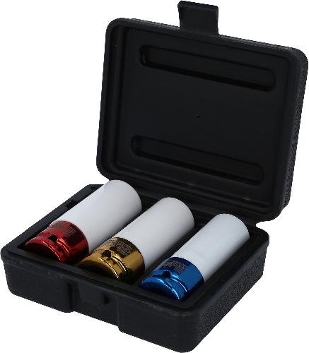 KS TOOLS 1/2" Alu-Felgen Kraft-Stecknuss-Satz, 3-tlg