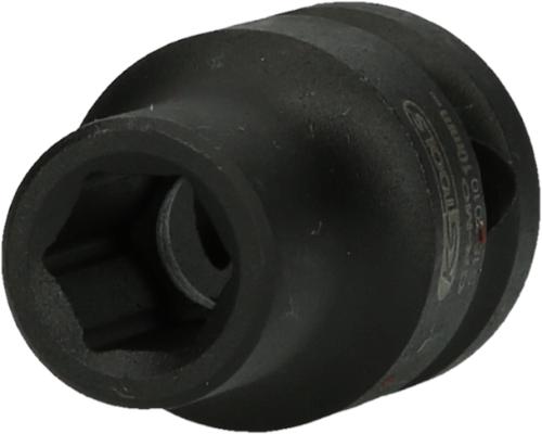 KS TOOLS 1/2" Sechskant-Kraft-Stecknuss, kurz, 10mm