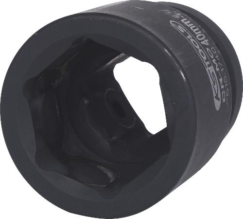 KS TOOLS 1" Sechskant-Kraft-Stecknuss, kurz, 40mm