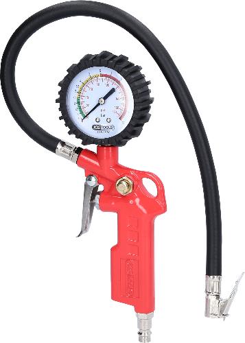 KS TOOLS Druckluft-Reifenfüllmesser, 0-12bar