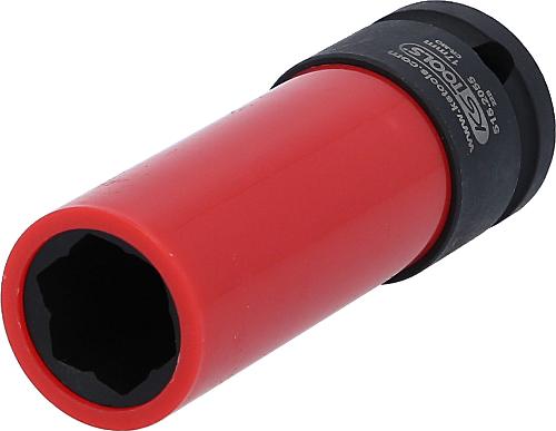 KS TOOLS Spezial-Alu-Felgen Sonderprofil-Kraft-Stecknuss für Mercedes, lang, 17 mm