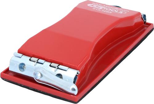 KS TOOLS Schleifklotz mit Moosgummiaufnahme, 210x105mm