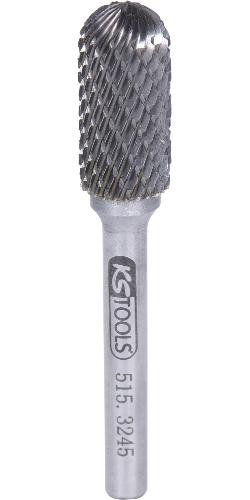 KS TOOLS HM Walzenrund-Frässtift Form C, 12mm