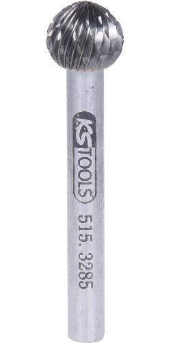 KS TOOLS HM Kugel-Frässtift Form D, 12mm