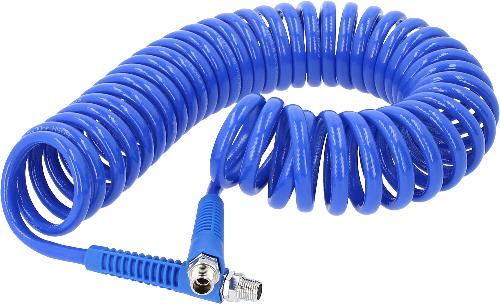 KS TOOLS PU-Druckluft-Spiralschlauch, Ø 6mm