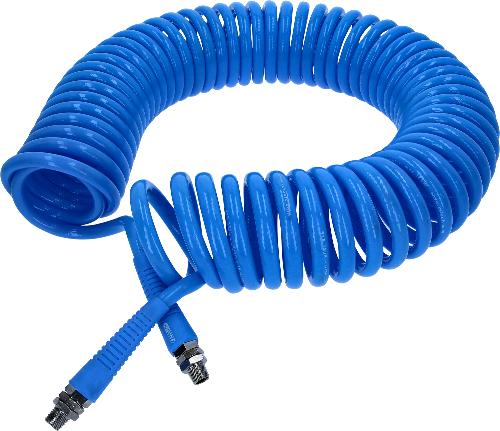 KS TOOLS PU-Druckluft-Spiralschlauch, Ø 8mm