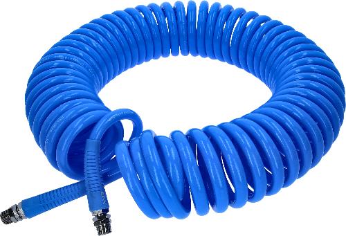 KS TOOLS PU-Druckluft-Spiralschlauch, Ø 10mm