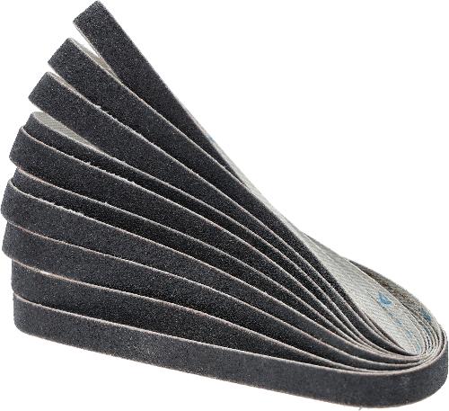 KS TOOLS Schleifbänder für Druckluft-Bandschleifer, Körnung 100