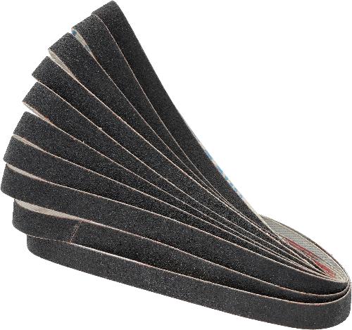 KS TOOLS Schleifbänder für Druckluft-Bandschleifer, Körnung 120