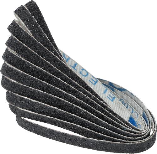 KS TOOLS Schleifbänder für Druckluft-Bandschleifer, Körnung 60