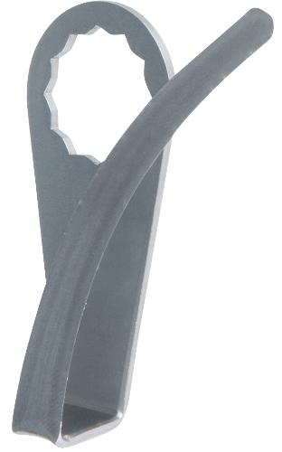 KS TOOLS Schaberklinge, gebogen, geschwungen, Klingenlänge 90mm