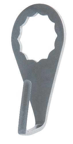 KS TOOLS Schaberklinge, gebogen, gerade, Klingenlänge 24mm