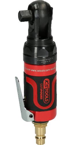 KS TOOLS 3/8" SlimPOWER Mini-Druckluft-Umschaltratsche 30Nm