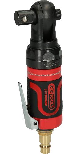 KS TOOLS 1/2" SlimPOWER Mini-Druckluft-Umschaltratsche 30Nm