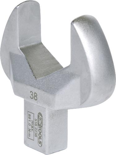 KS TOOLS 14x18mm Einsteck-Maulschlüssel, 38mm