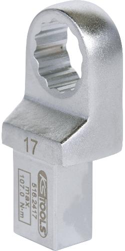 KS TOOLS 14x18mm Einsteck-Ringschlüssel, 17mm