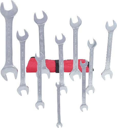 KS TOOLS Doppel-Maulschlüssel-Satz, 11-tlg, 6x7-30x32mm
