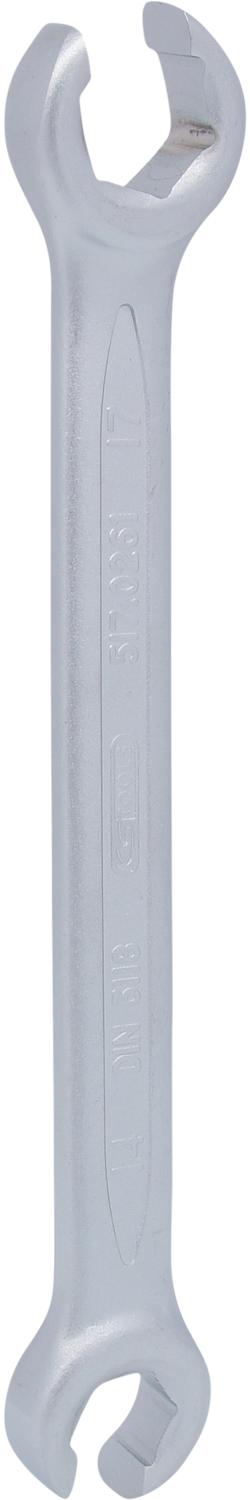 KS TOOLS Offener Doppel-Ringschlüssel, abgewinkelt, 14x17mm