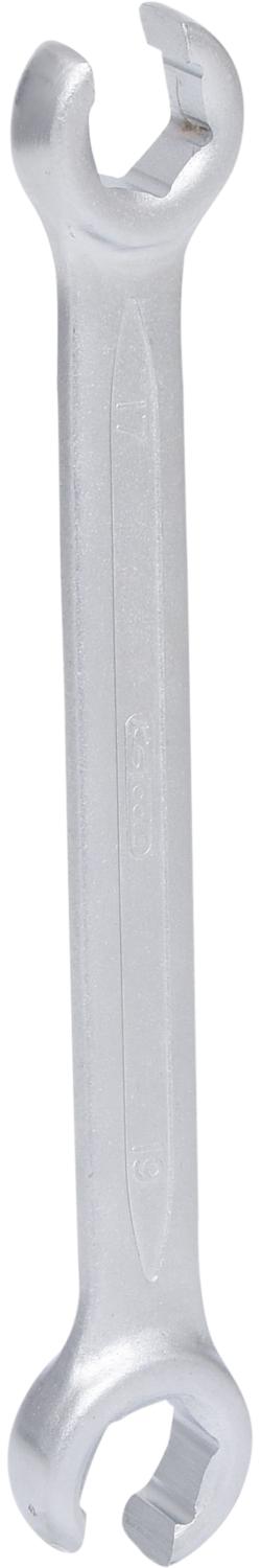 KS TOOLS Offener Doppel-Ringschlüssel, abgewinkelt, 17x19mm