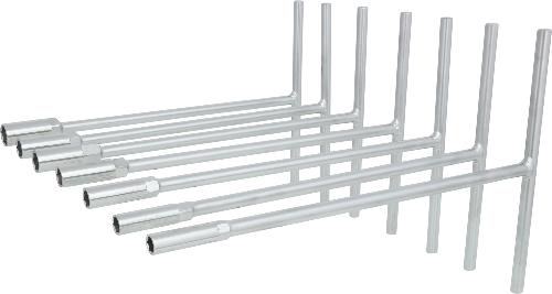KS TOOLS T-Griff Steckschlüssel-Satz, 7-tlg, 8-14mm