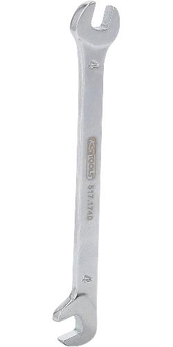 KS TOOLS Doppelmaulschlüssel,15°+75° 4mm