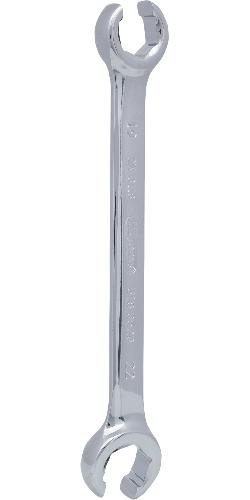 KS TOOLS CHROMEplus Offener Doppel-Ringschlüssel, abgewinkelt, 19x22mm