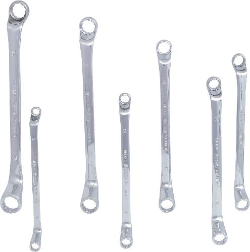 KS TOOLS CHROMEplus Doppel-Ringschlüssel-Satz, 7-tlg