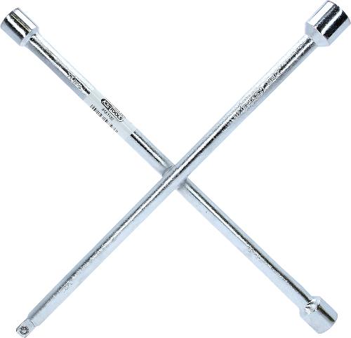 KS TOOLS Radkreuzschlüssel f.PKW,1/2"x17x19x21mm