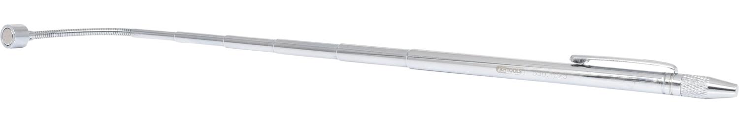 KS TOOLS 2in1 Teleskop-Magnetheber mit Waschdüsen-Reinigungs- und Einstellwerkzeug, 150-590mm