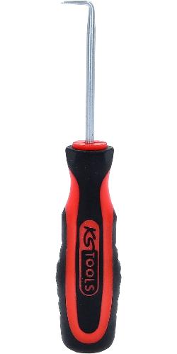 KS TOOLS Hakenwerkzeug, 90°abgeknickt