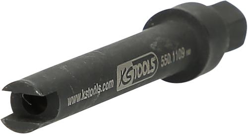 KS TOOLS Bit-Stecknuss für Klimaanlagen-Festdrossel, 65,0 mm