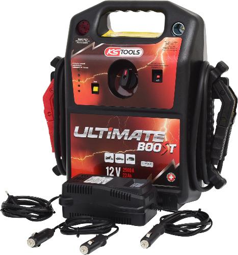 KS TOOLS 12 V Batterie-Booster, mobiles Starthilfegerät 850 A