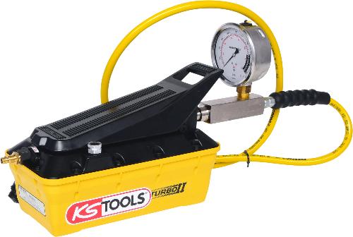 KS TOOLS Pneumatische Hydraulik-Pumpe, 255mm