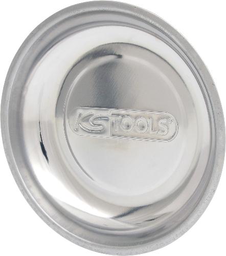 KS TOOLS Edelstahl Magnet-Teller, Ø 150mm