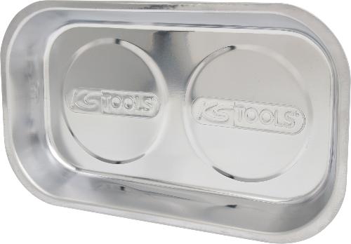 KS TOOLS Edelstahl Magnet-Teller, 140x240mm