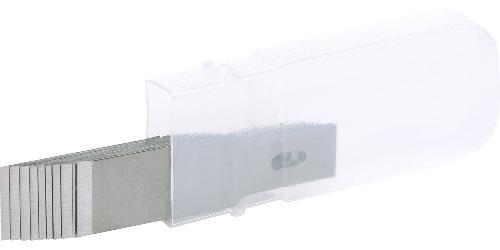 KS TOOLS Ersatzklingen, gerade, 12mm, 10er Pack