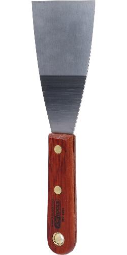 KS TOOLS EDELSTAHL Spachtel, 63mm, mit Holzgriff