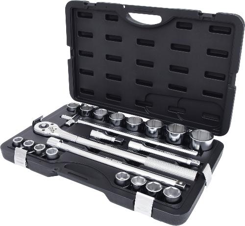 KS TOOLS 3/4" Steckschlüssel-Satz, 21-tlg 6-kant