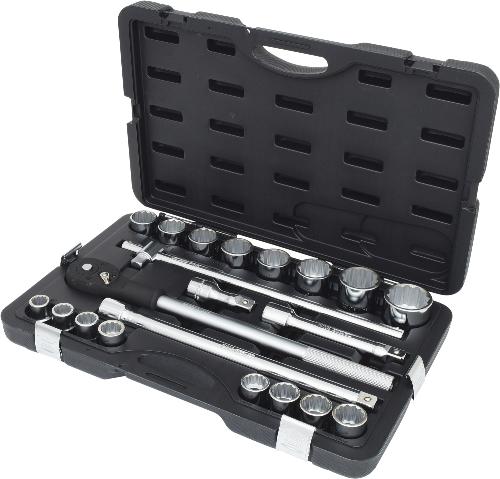 KS TOOLS 3/4" Steckschlüssel-Satz, 21-tlg 12-kant