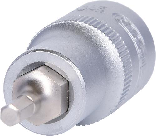 KS TOOLS 1/2" Bit-Stecknuss Innensechskant, kurz, 4mm