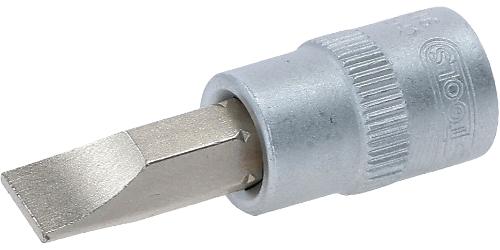 KS TOOLS 1/4" Bit-Stecknuss Schlitz, 7mm