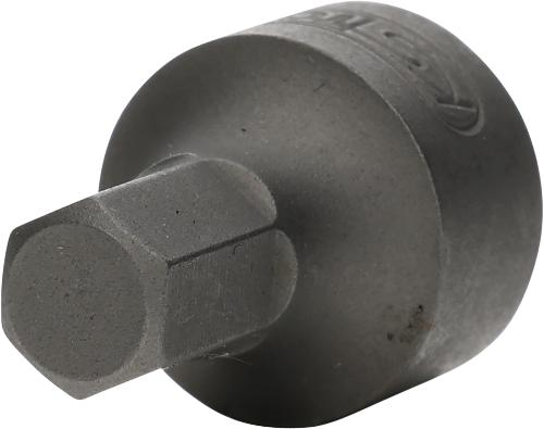 KS TOOLS 1/4" Bit-Stecknuss Innensechskant, 6 mm, extra kurz