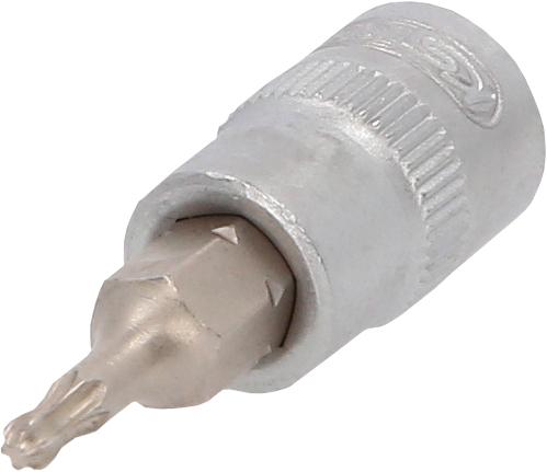 KS TOOLS 1/4" Bit-Stecknuss mit Kugelkopf für Torx-Schrauben, T10