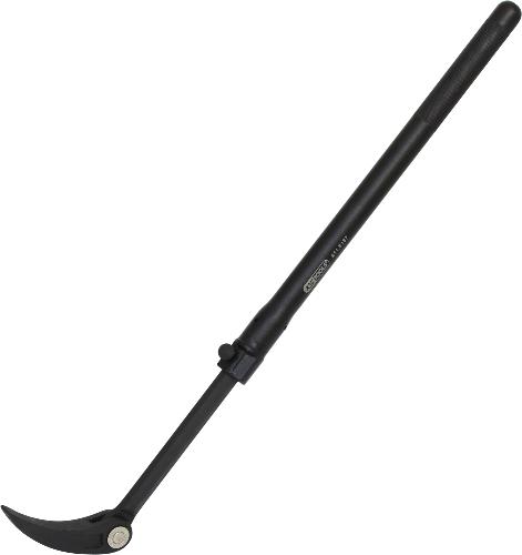 KS TOOLS Teleskop Gelenk-Rollkopf-Hebeleisen, 600-915mm
