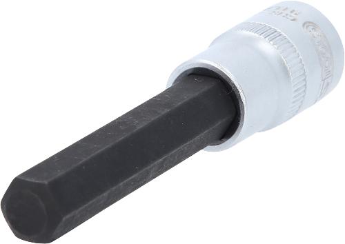 KS TOOLS 1/2" Bit-Stecknuss Innensechskant, mittel, 12 mm