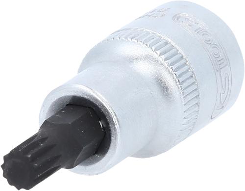 KS TOOLS 1/2" Bit-Stecknuss XZN, kurz, M8