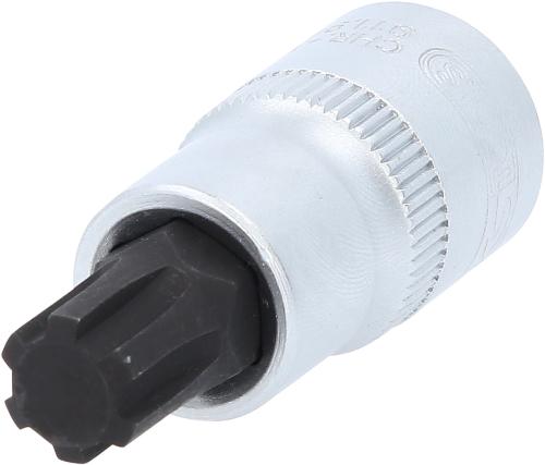 KS TOOLS 1/2" Bit-Stecknuss für RIBE®-Schrauben, kurz, M12